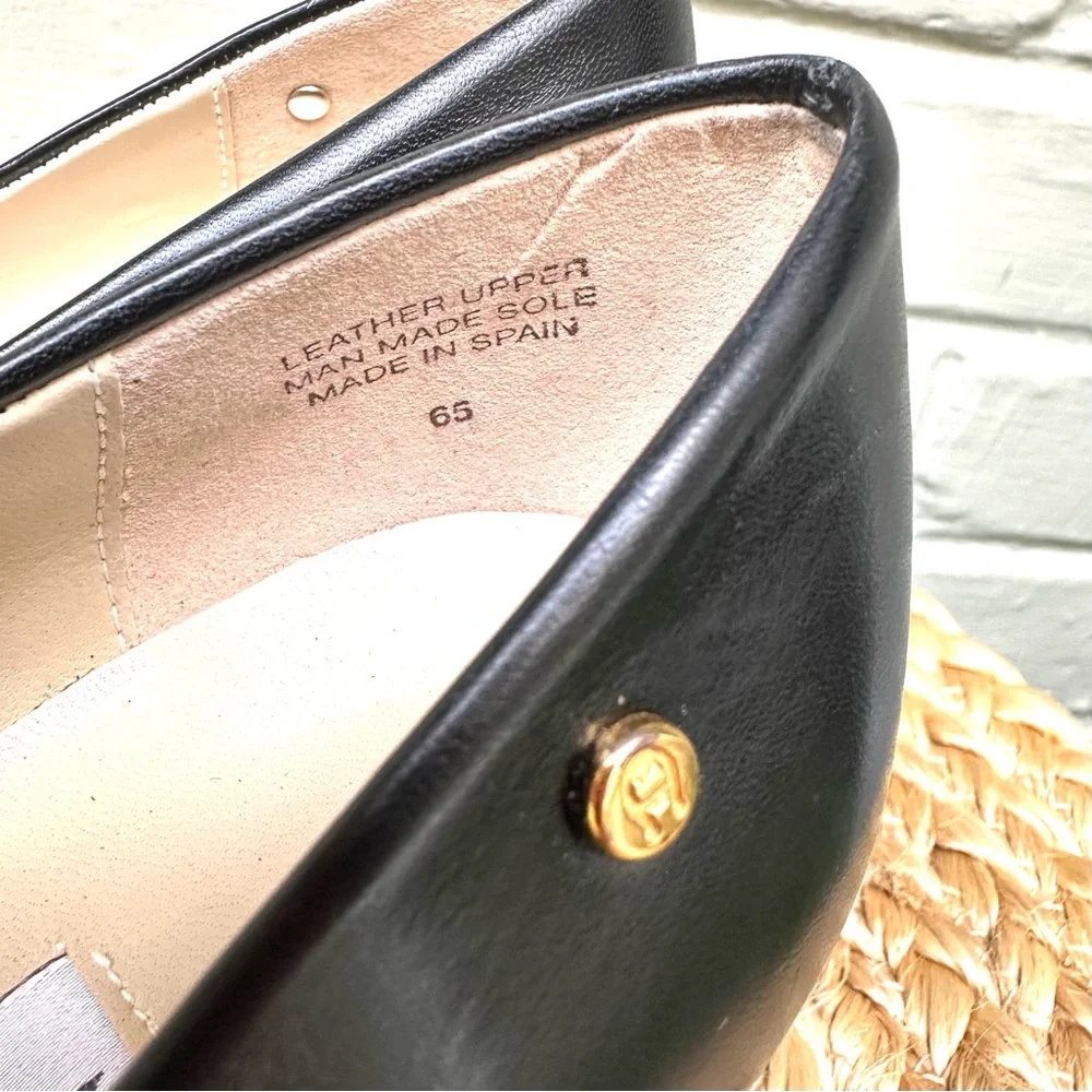 Etienne Aigner Zurich Black Leather Pumps NWOT - Picture 12 of 16